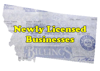 Billings Newly Licensed Businesses December 2022