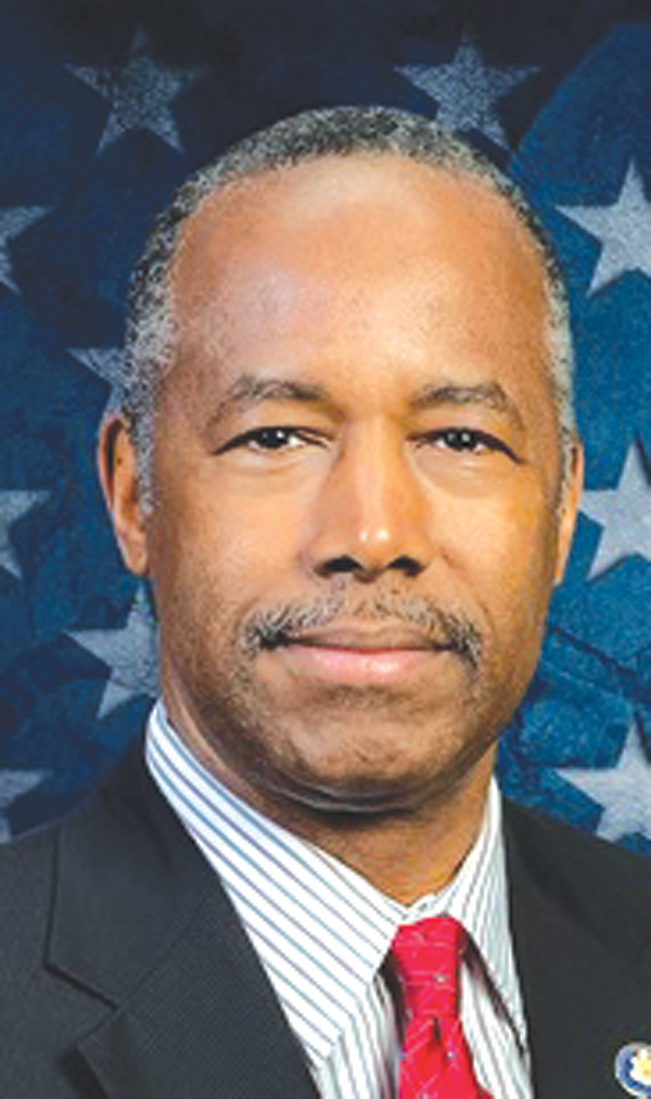 Carson to Speak Nov. 6